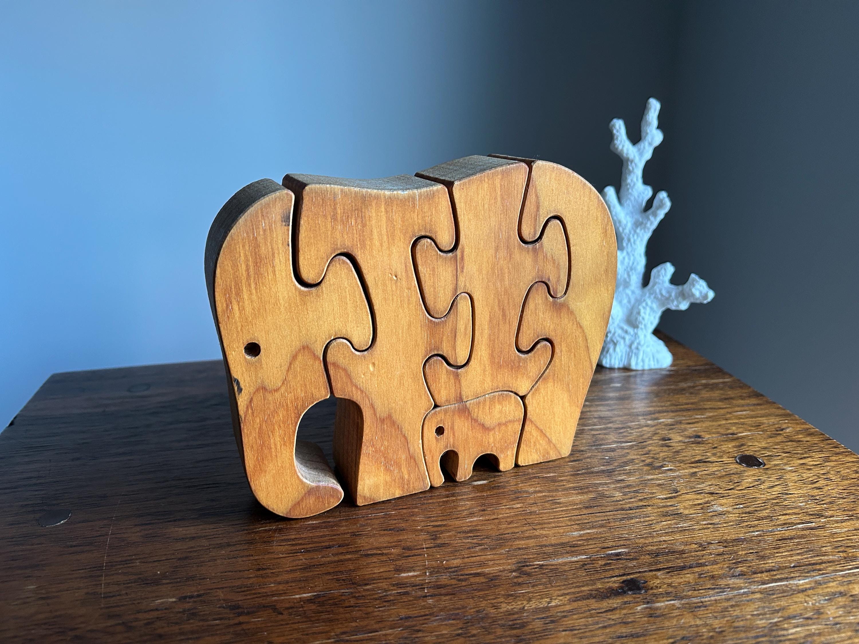 80s Wooden Puzzle Australia