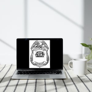 NYPD Sergeant Shield SVG, NYPD Sergeant Badge