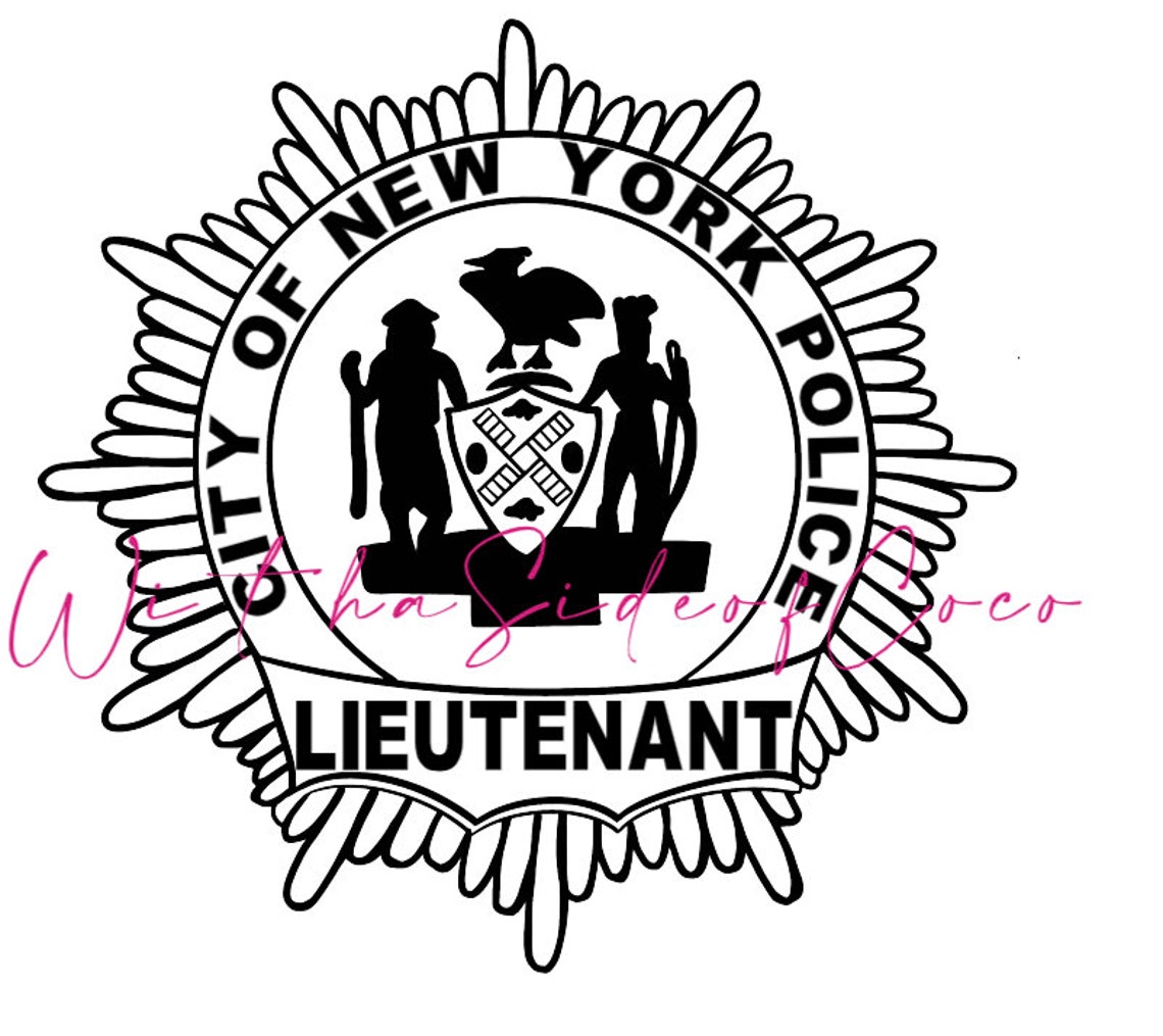 NYPD Lieutenant SVG - Etsy