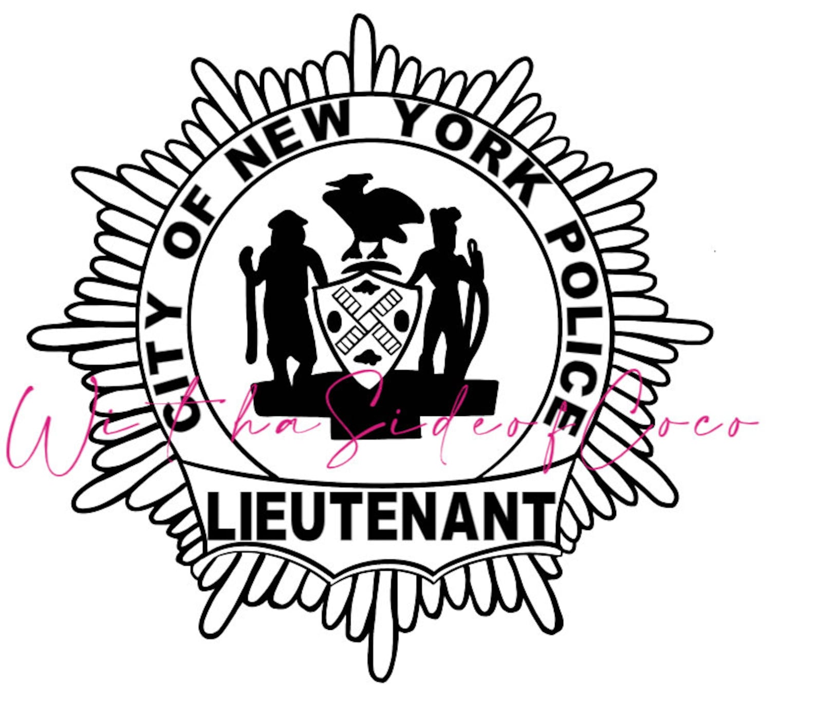NYPD Lieutenant SVG Etsy