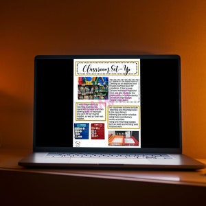 Teacher Portfolio, Teaching Portfolio, Digital or PDF