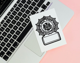 NYPD Detective Shield SVG