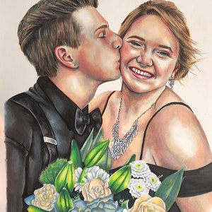 Custom Marker Portrait - 2 sizes