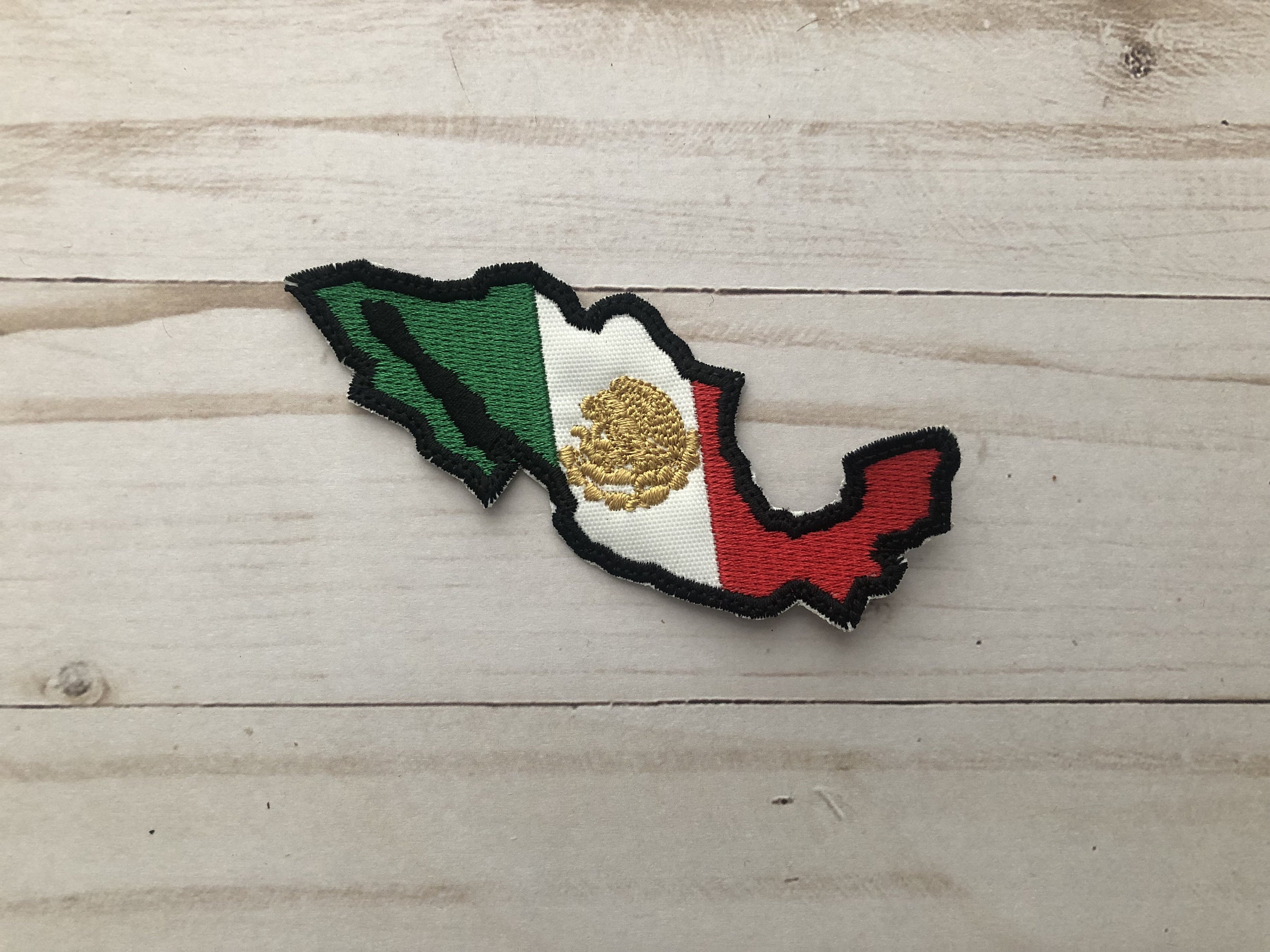 US/Mexico Flags Patch