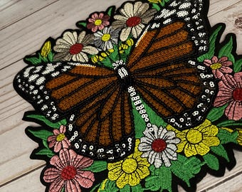 Mexikanisch Mariposa Monarca Monarchfalter Mexiko Aufnäher zum Aufbügeln