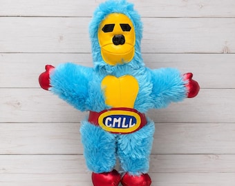 Quemonito Plush Kemonito Toy Mexican Lucha Libre Wrestling Mascot Collectible CMLL Fan Gift Soft Plush Mexico Wrestling Figure