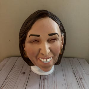 Xochitl Gomez Candidata Mexican Famous Politics Halloween Costume Mask Character
