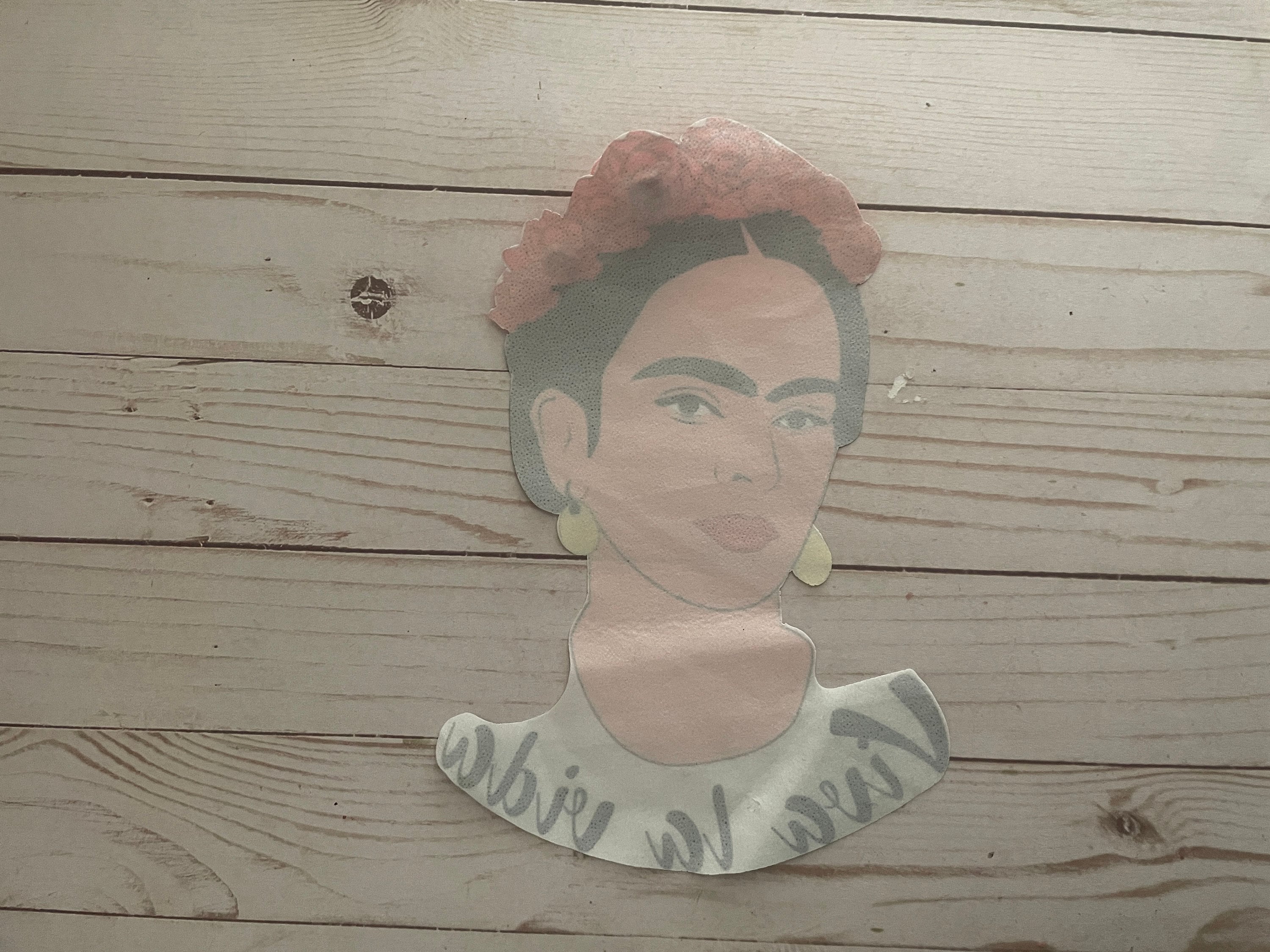 Frida Floral Embroidered Patch Applique Kahlo Sew on Mexico Art - Etsy