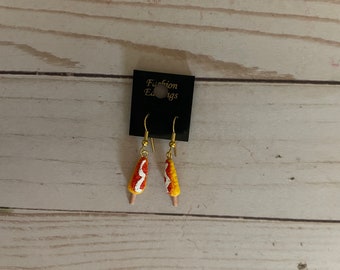 Mexican Items Ezquite Mexican Elote Earrings, Mexican Girls Earrings, Mexico Charms Jewelry, Mexican Jewelry