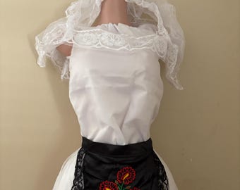 Veracruz Dress – Traditional Mexican Dress – Vestido de Veracruz – Folkloric Costume – Cinco de Mayo – 16 de Septiembre