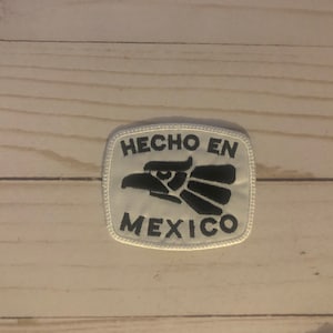 Mexico Emblem Eagle Embroidered Sew On Patch