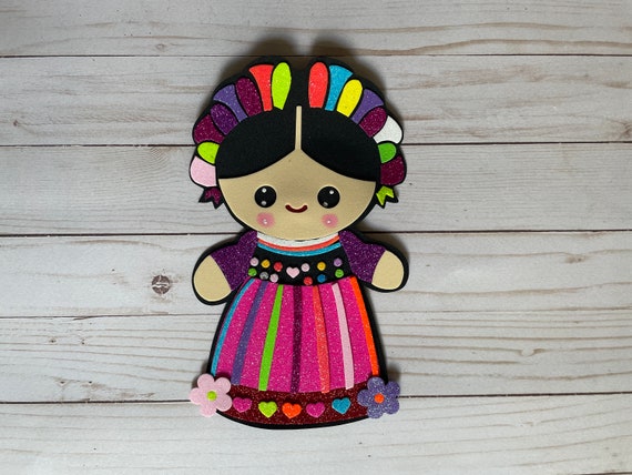 Muñecas de foami mexicanas on sale