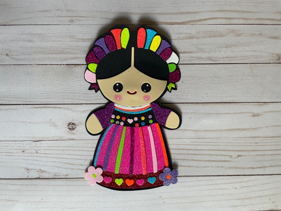 Mexican Doll Mexico Foam Decoration Queretaro Doll - Etsy