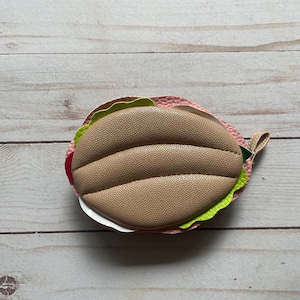 Porta Moedas Torta Sanduíche Kawaii Monedero Mexicano
