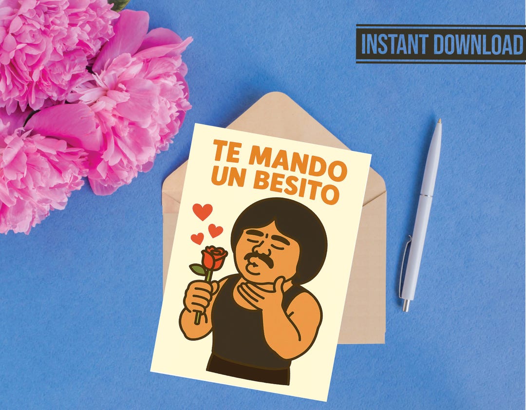 Te Mando Un Besito In English