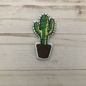 Embroidered Cactus Plant Mexico Sew On Patch