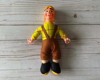 Chavo del Ocho Chapulin Colorado Chespirito Mexican Vintage Plush Toy