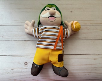 Dr. Simi Famous Mexican Chain Plush Doll Kitschy Concert El Chavo Chapulin Colorado