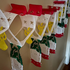 Papel Picado Mexicaanse Kerst Virgen de Guadalupe Papier Mexico Decoratie Party Decor Garland