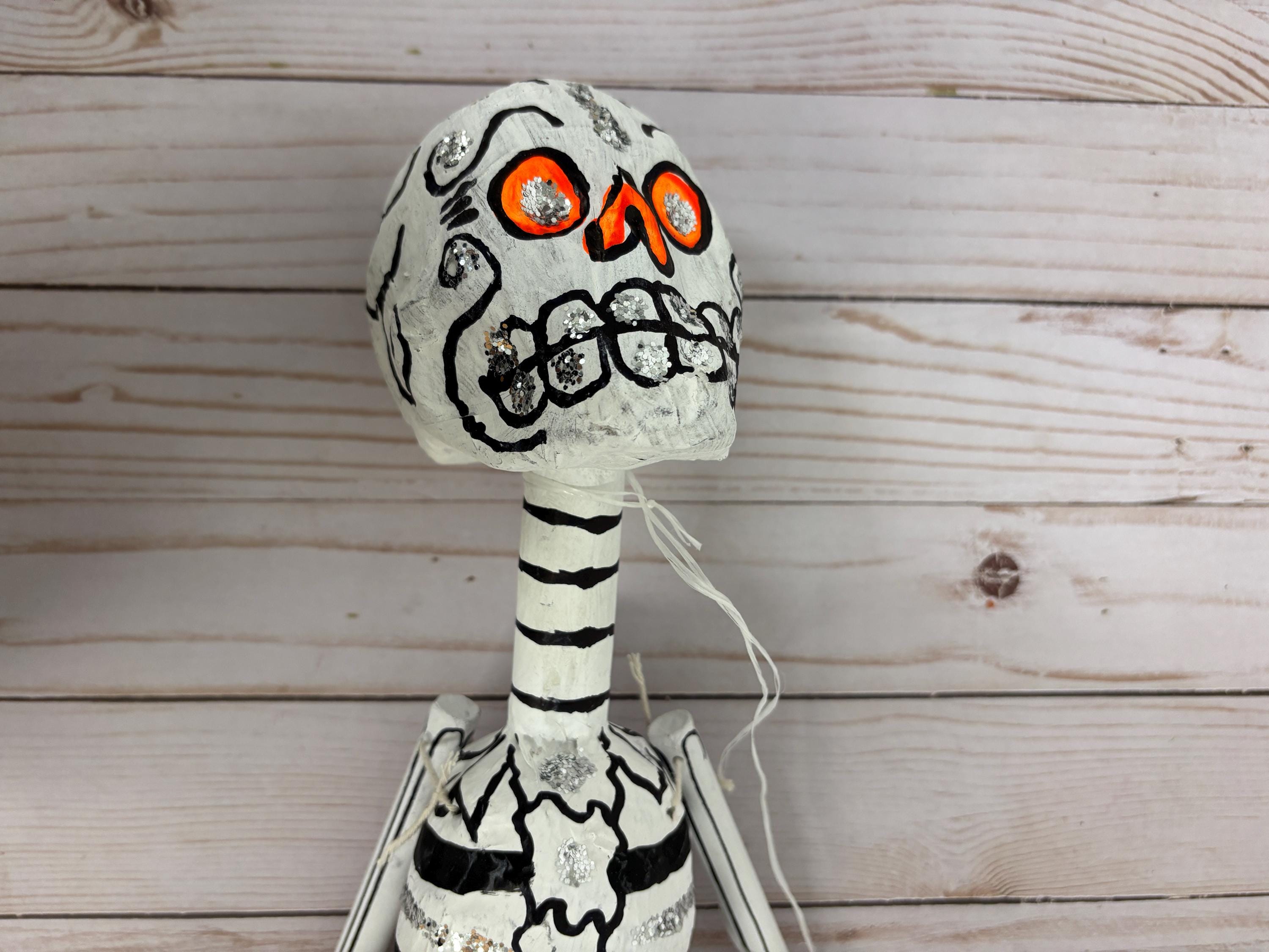 Paper Mache Dia de Muertos Calavera Skeleton Large Atlar Day of the Dead Decoration