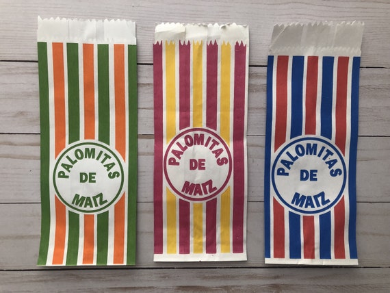 personalized popcorn bolsas