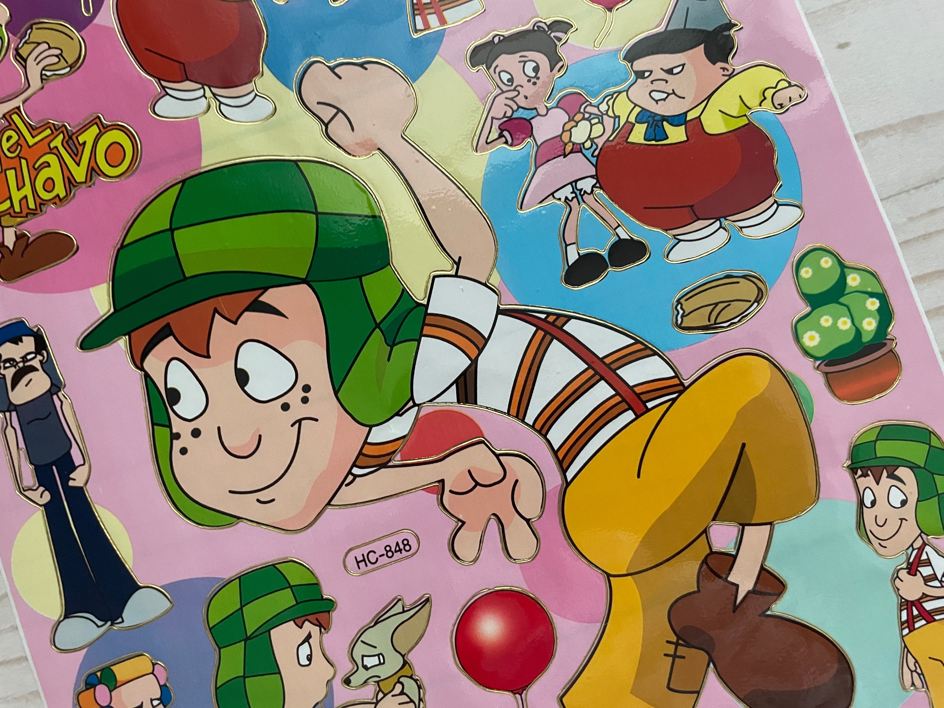 El Chavo Del Ocho Party Bags Favors Stickers Chespirito Birthday Goody Bags  - Etsy Sweden, image size:3000x2250