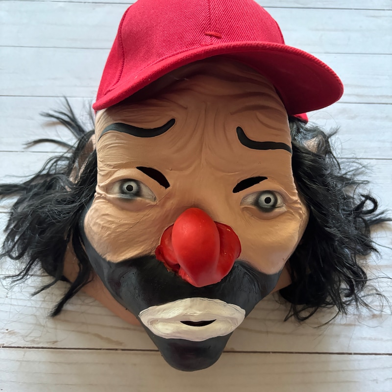Authentic Clown Mask - Etsy