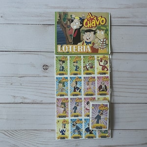 El Chavo del Ocho Chespirito Loteria Mexicana Artículos de bolsas de regalos de cumpleaños