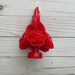 Medium Day of the Dead Rode Mexicaanse Artisan Candle Vela
