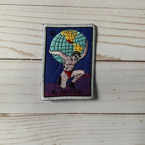 El Mundo Loteria Embroidered Patch Iron On