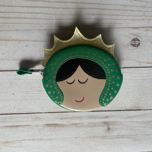 Coin Purse Virgen de Guadalupe Kawaii Mexican Monedero