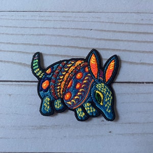 Mexican Sacred Armadillo Prehispanic Charm Otomi Dog Religious Mexico Sew On