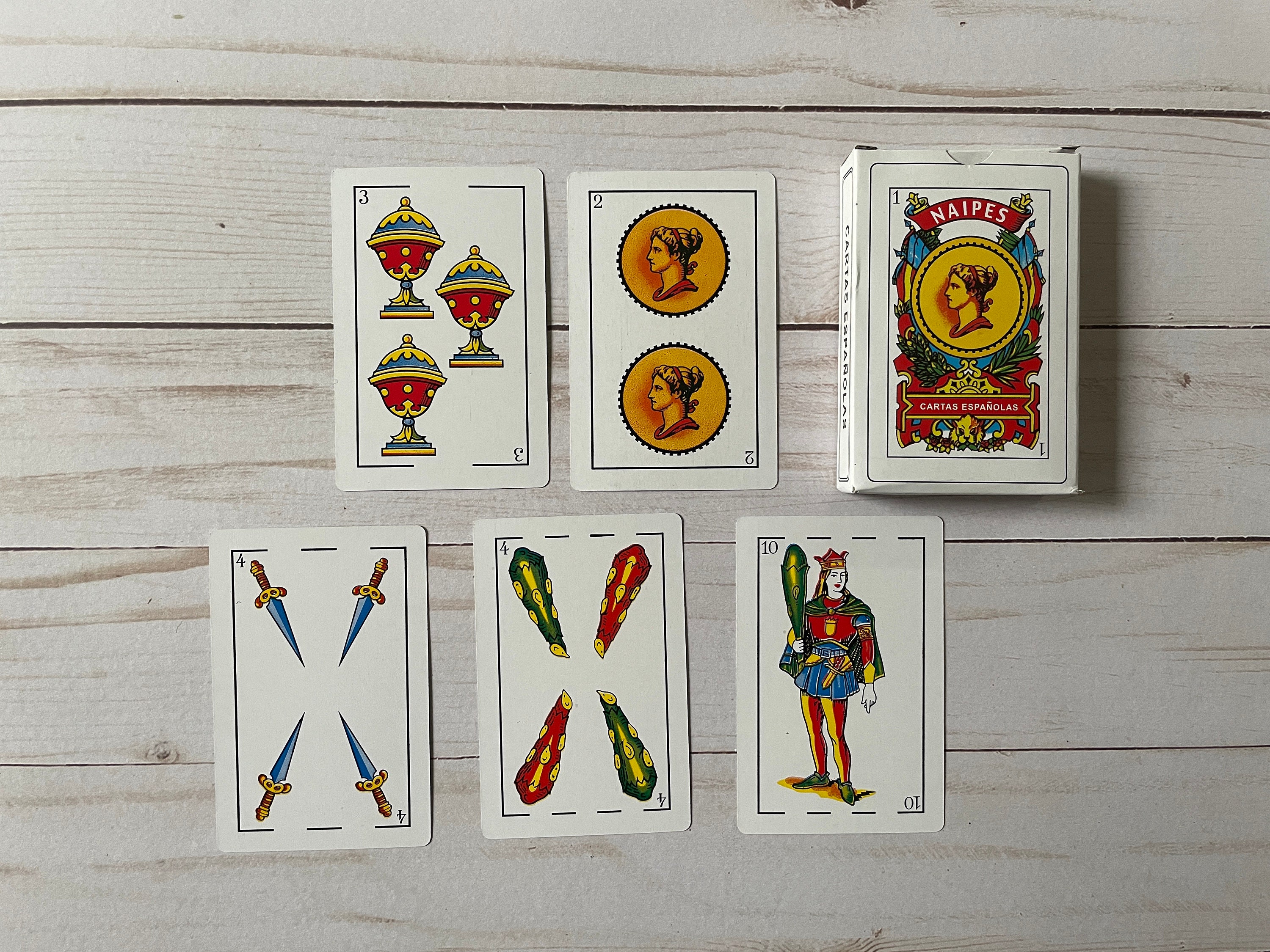 Naipes Mexican Spanish Baraja Playing Cards Deck Etsy