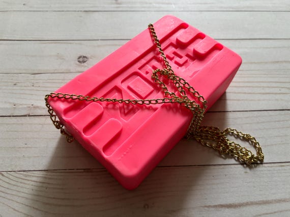 LARGE Bolzote Cross Body Mexican Soap Jabon Zote Kawaii Cute Purse