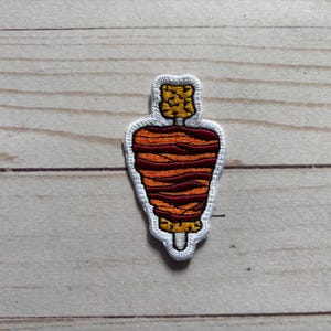 Trompo Taco al Pastor Embroidered Patch