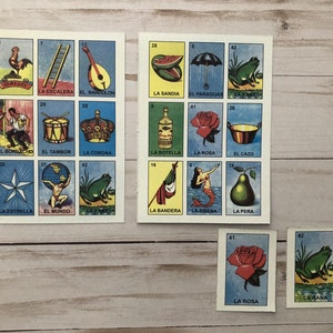 Mini jeu de bingo mexicain Loteria Pinata cadeau