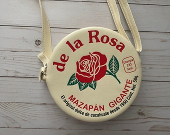Shoulder Bag Purse Mazapan de la Rosa Sweet Mexican Candy Sling Purse Mexico