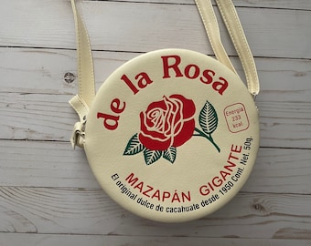 Shoulder Bag Purse Mazapan de la Rosa Sweet Mexican Candy Sling Purse Mexico