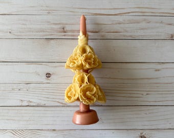 Großer Tag der Toten Ringelblume Elfenbein mit rosa Blush