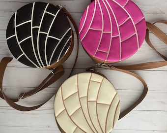 Cross Body Purse Concha Sweet Mexican Bread Mexican Mexico Sweet Bread