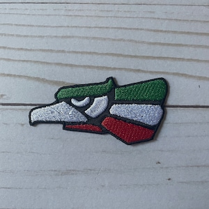 Mexican Map Colors Aguila Eagle Mexico Flag Badge Sew On Patch
