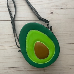 Cross Body Purse Avocado Aguacate Kawaii Cute Purse