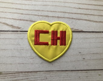 Mexico El Chapulin Colorado Heart Emblem El Chavo del Ocho Embroidered Sew On Patch