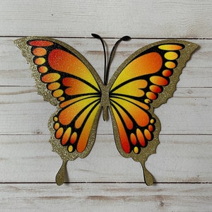 Mexican Mariposa Monarca Monarch Butterfly Mexico Iron On Patch