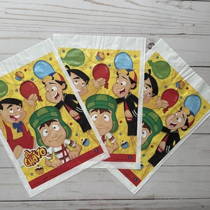 El Chavo del Ocho Party Bags Chespirito Birthday Goody Bags