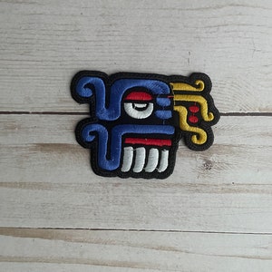 Mexican Sacred Aztec Maya Prehispanic Charm Otomi Quetzalcoatl Religious Mexico Patch
