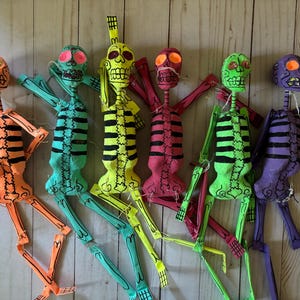 Médio Dia dos Mortos Dia de los Muertos Calavera Caveira Escultura de Papel Decoração de Papel Machê