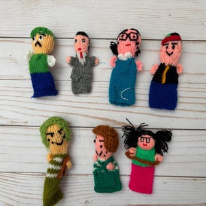 Chavo del Ocho Chapulin Colorado Chespirito Funny Hand Puppets Mexican Toy