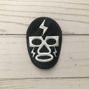 Mexican Luchador Patch Rayo de Jalisco Lucha Libre Wrestling