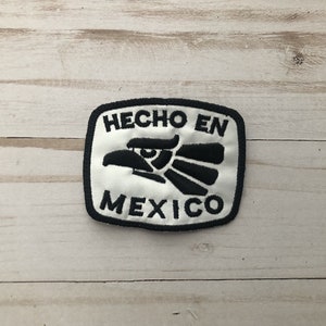 Mexico Emblem Eagle Embroidered Sew On Patch